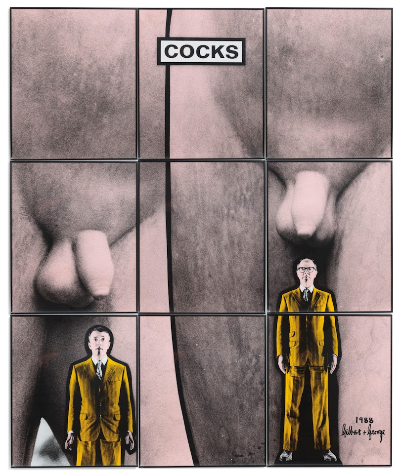 Cocks by Gilbert & George