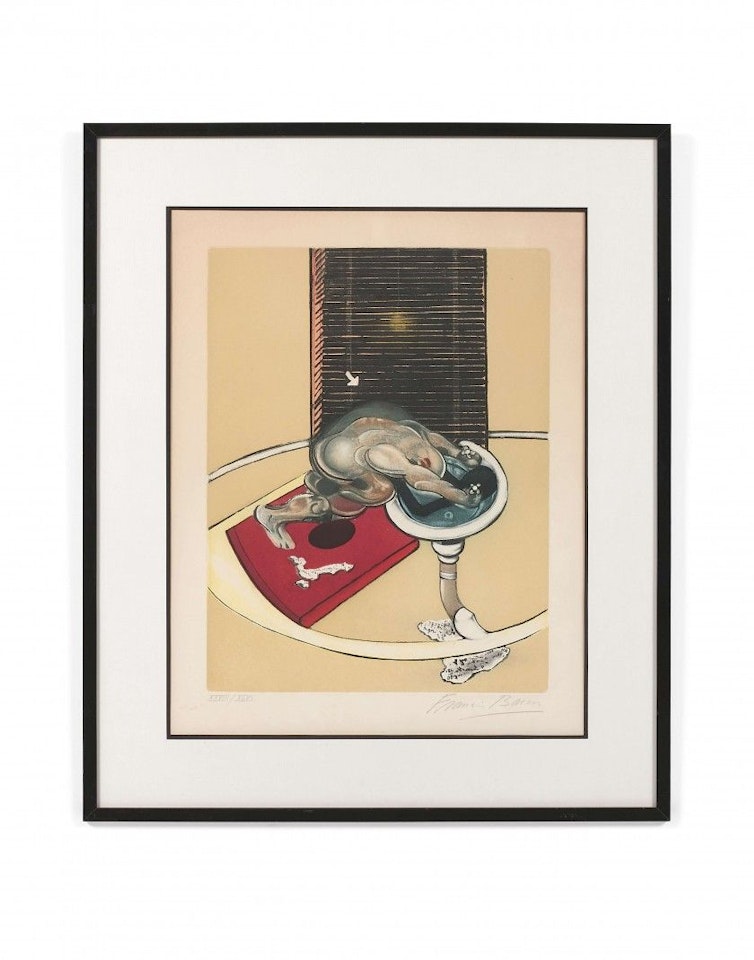 Man at the washbasin by Francis Bacon