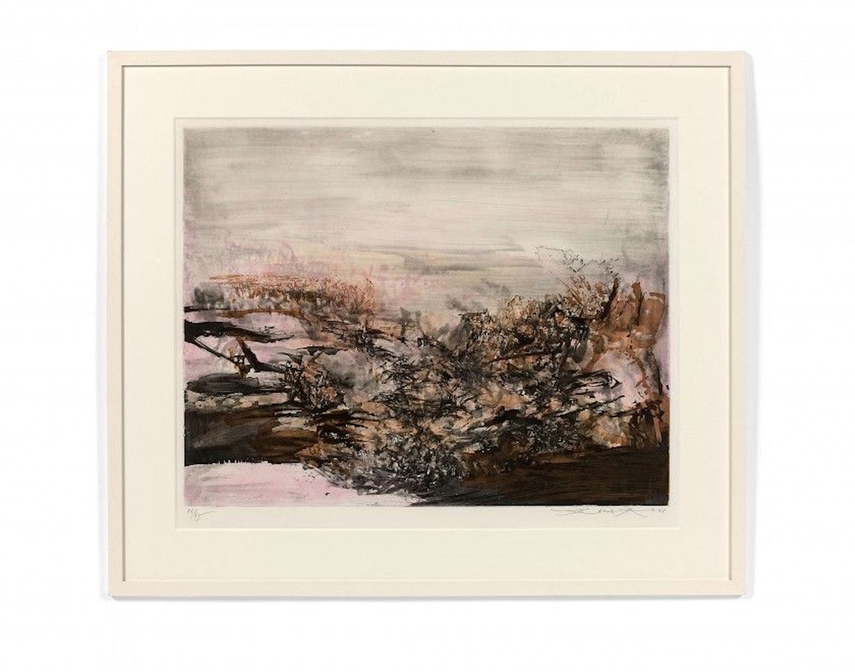 Engraving 197 by Zao Wou-Ki