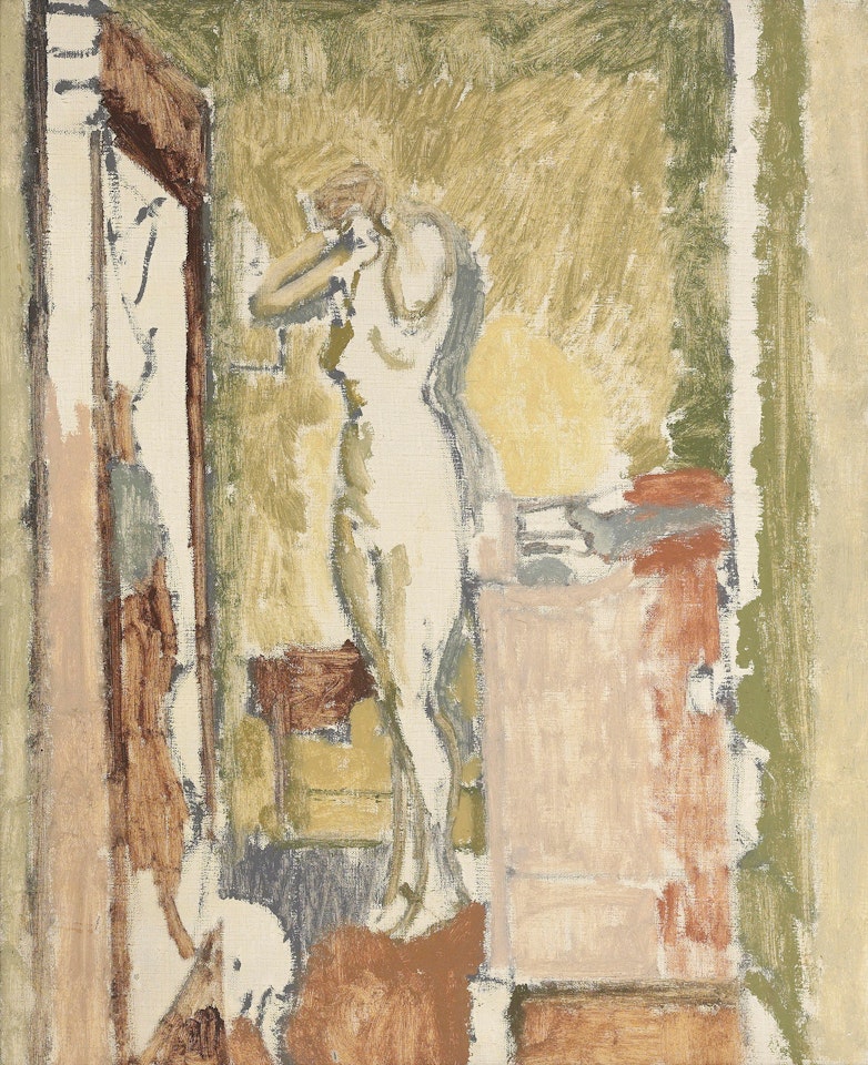 Standing nude in an interior by Walter Richard Sickert