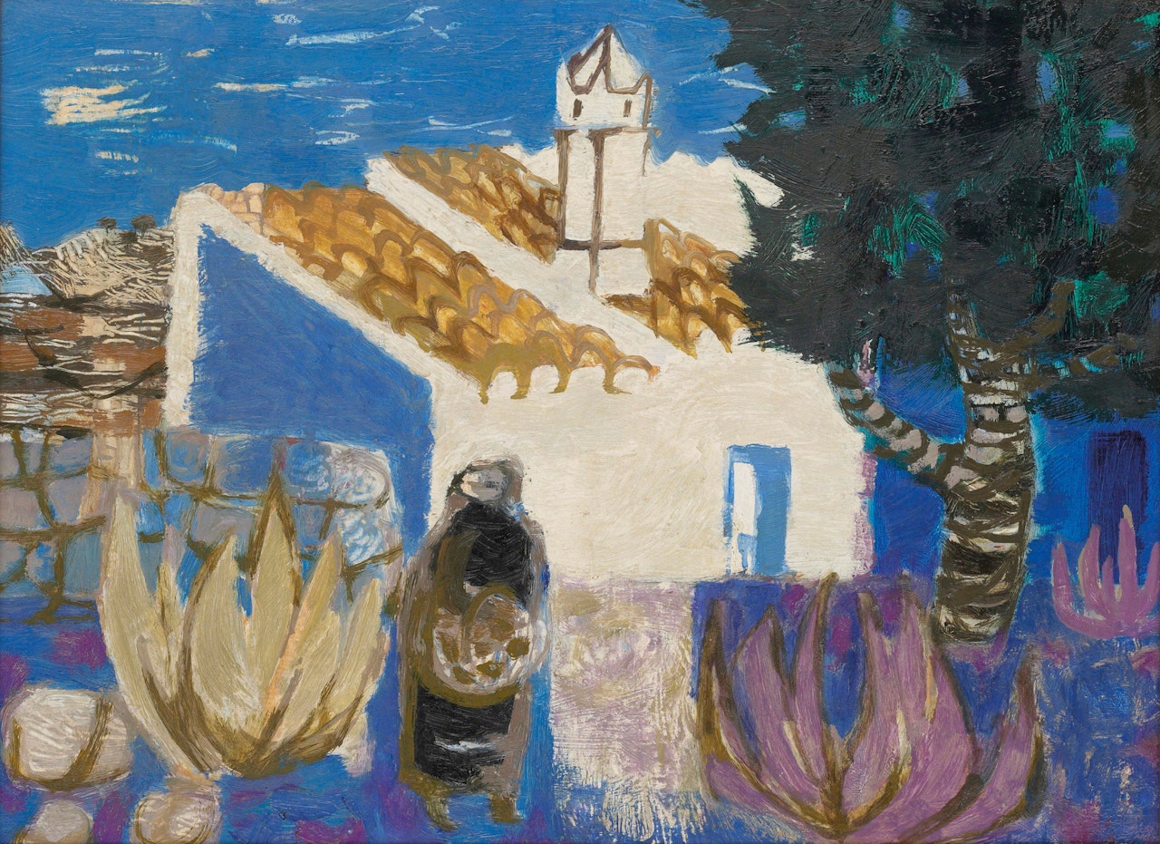 Cottage in Portugal by Mary Fedden