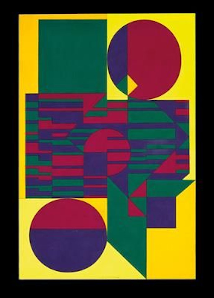 OB by Victor Vasarely
