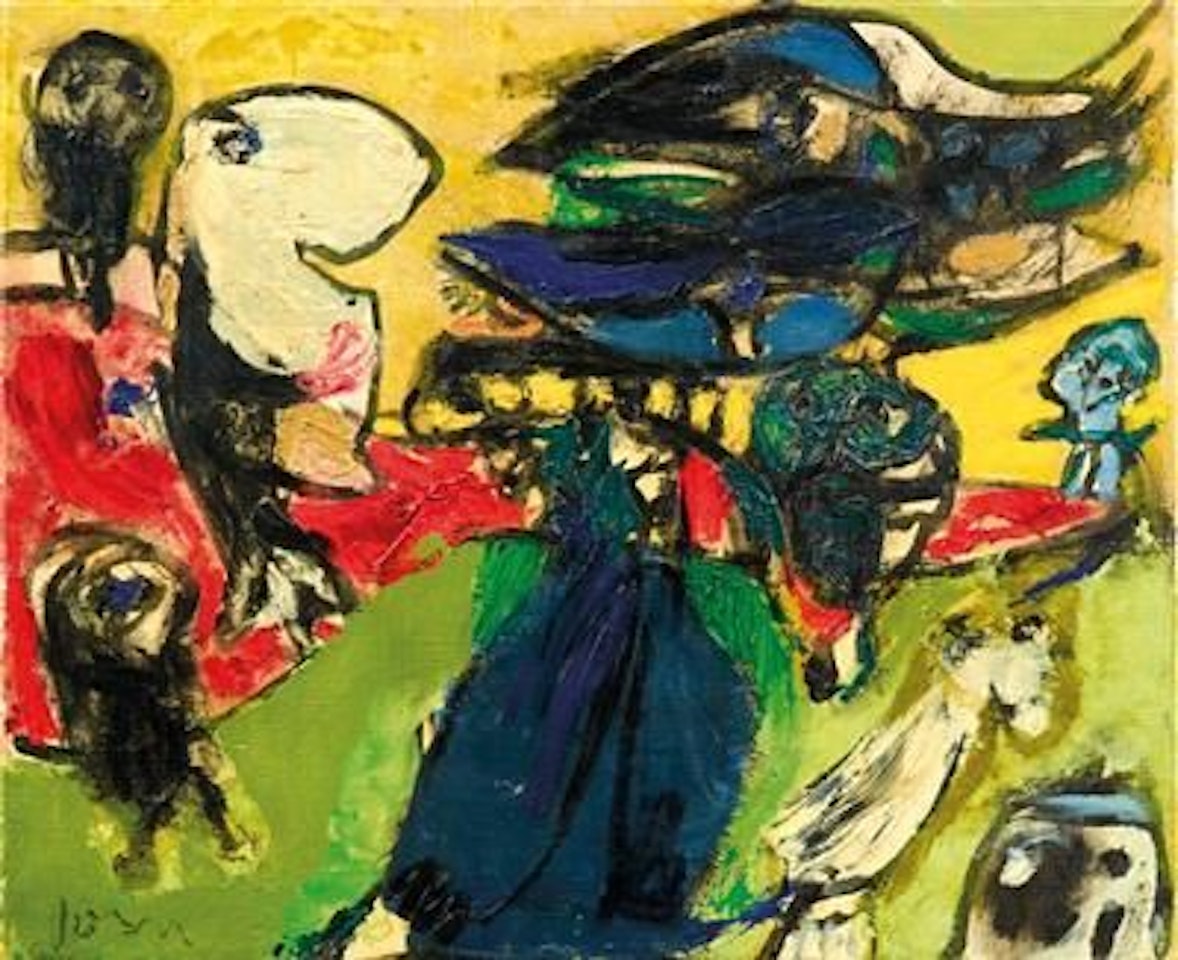 Le beau legionnaire by Asger Jorn