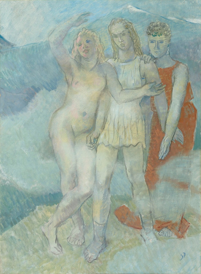 The Goddesses Contending for the Apple by Glyn Philpot