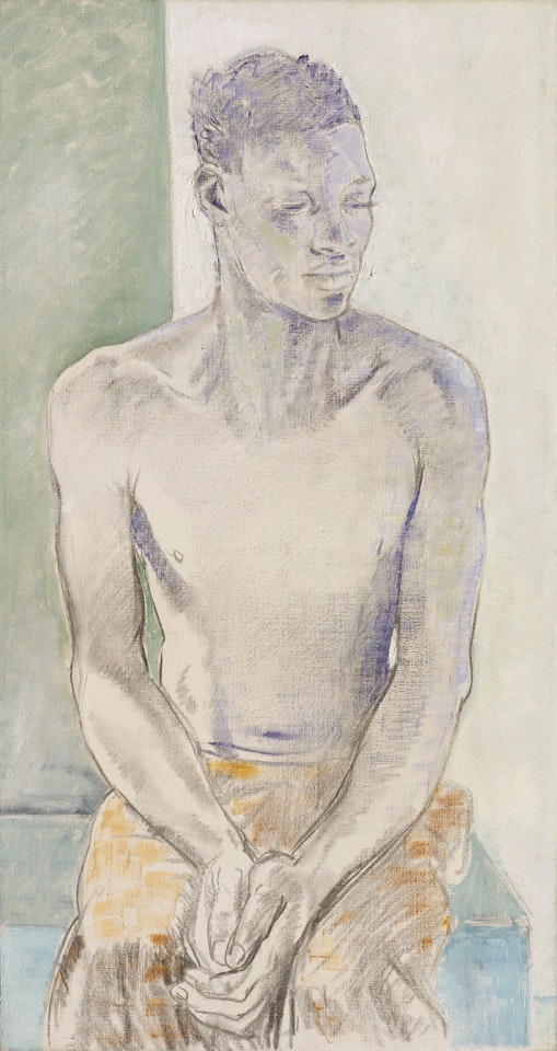 Negro Sitting by Glyn Philpot