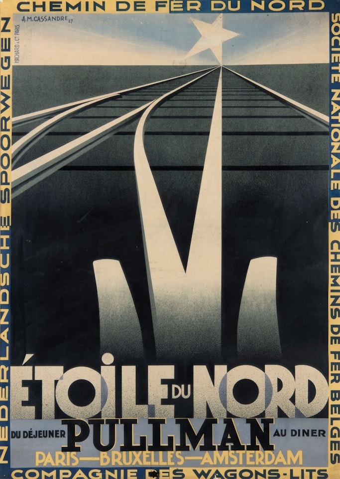 Etoile du Nord by Cassandre (Adolphe Jean-Marie Mouron)