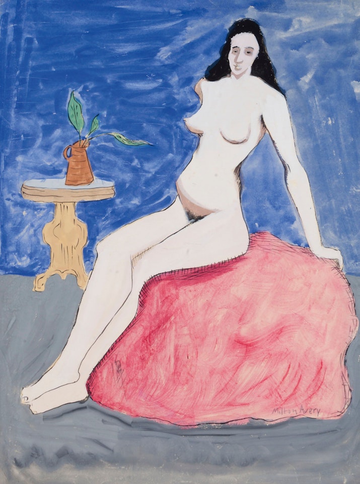 Bold Nude by Milton Avery