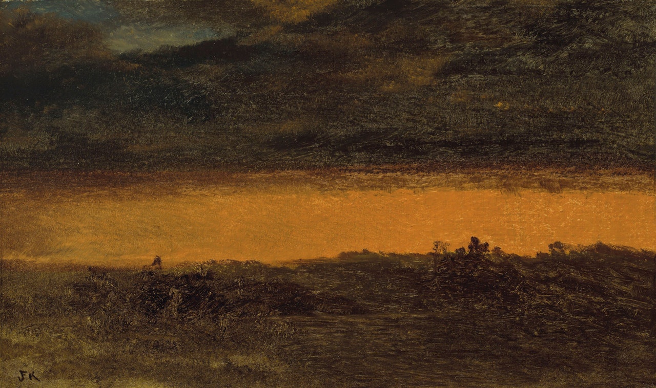 Red Landscape by John Frederick Kensett