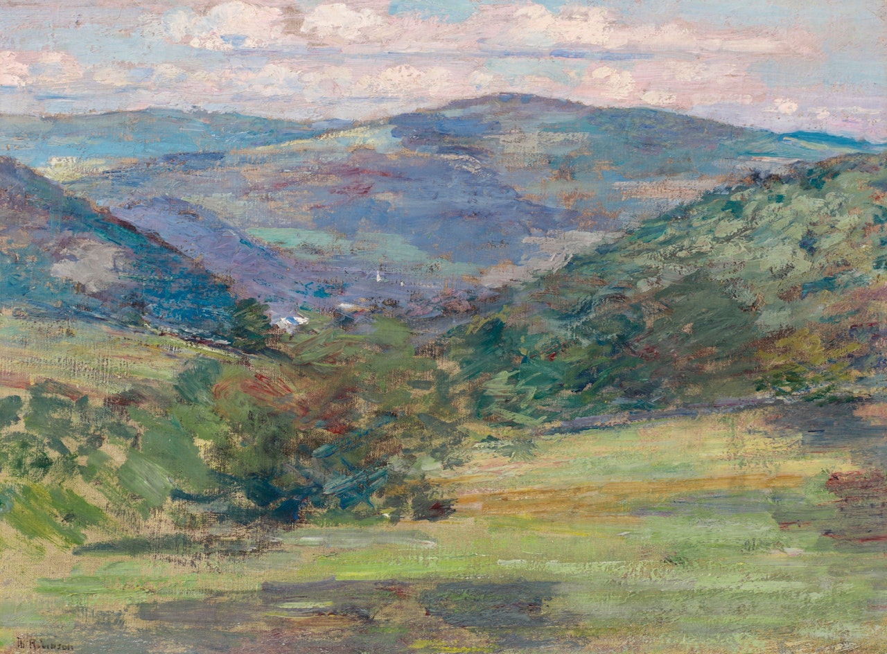 Vermont Hill by Theodore Robinson