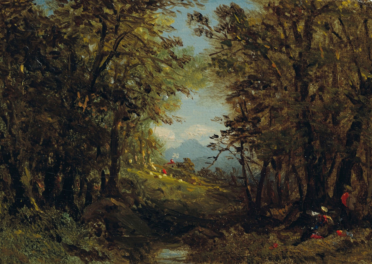 Landscape with Figures by John Frederick Kensett