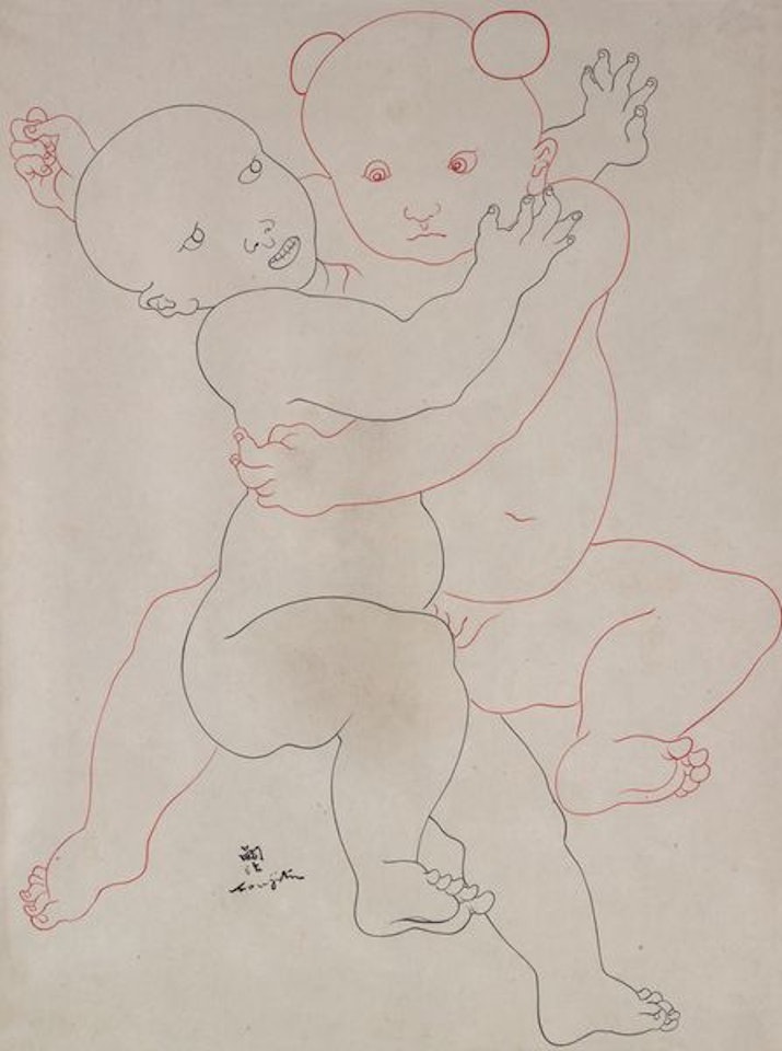 Playmate by Leonard Tsuguharu Foujita