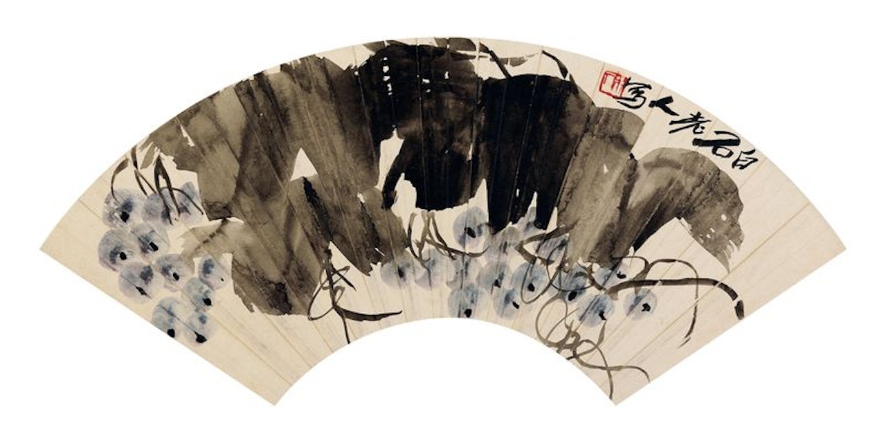 Grapes by Qi Baishi