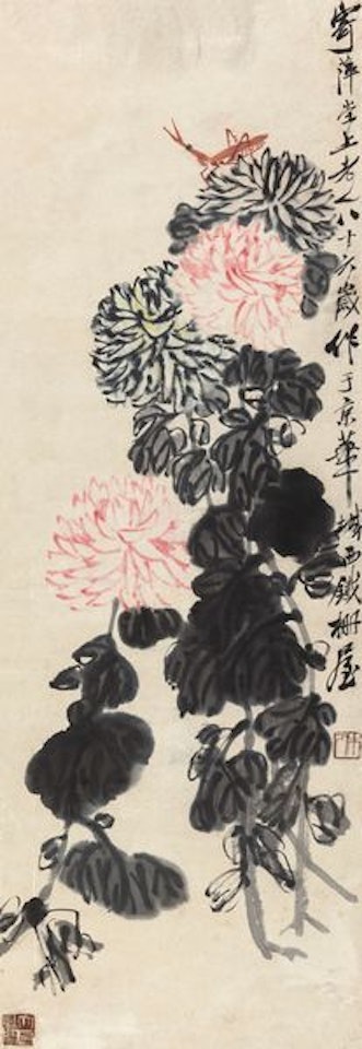 Chrysanthemum by Qi Baishi