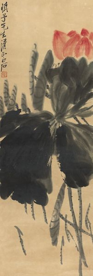 Lotus by Qi Baishi