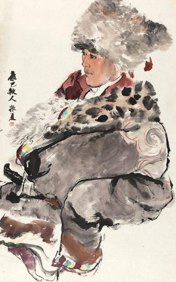 Shepherd by Liu Zhenxia