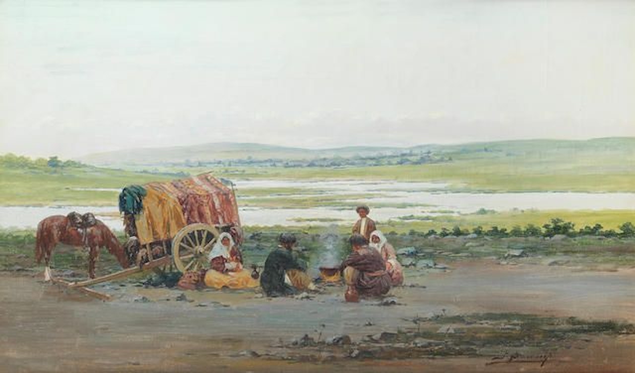The rest stop by Richard Karlovich Zommer