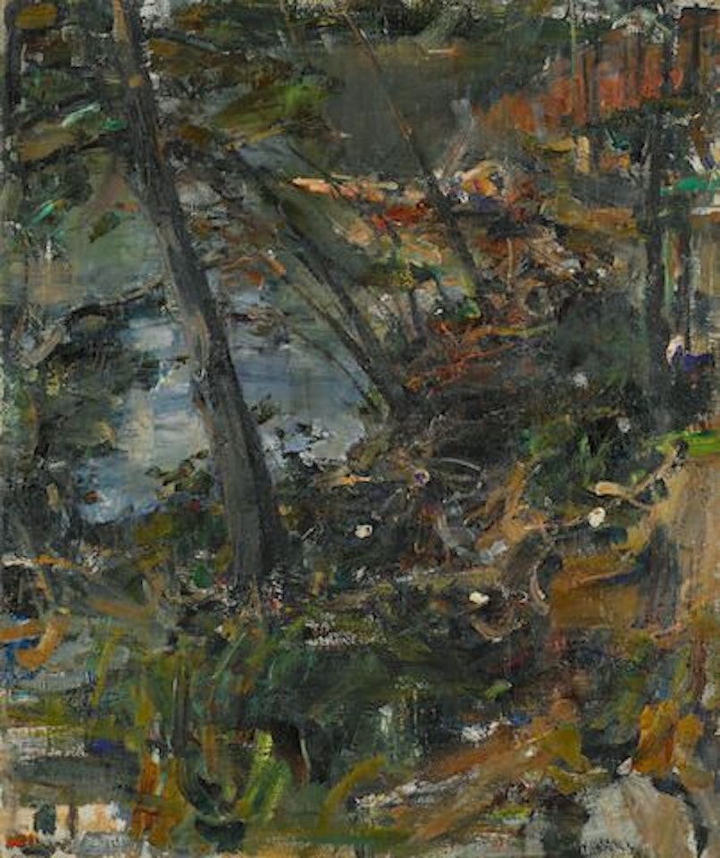 Trees by water' by Nicolai Fechin