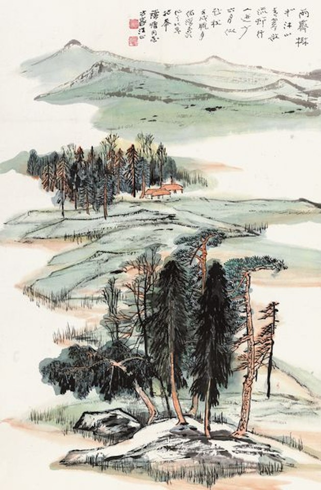 It's Clearing up after a Rain in Early Autumn by He Haixia