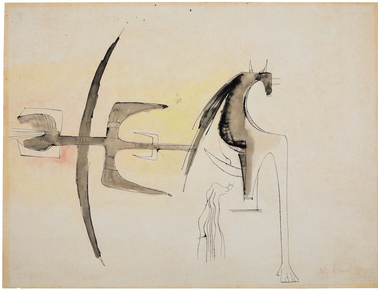 Idolo by Wifredo Lam