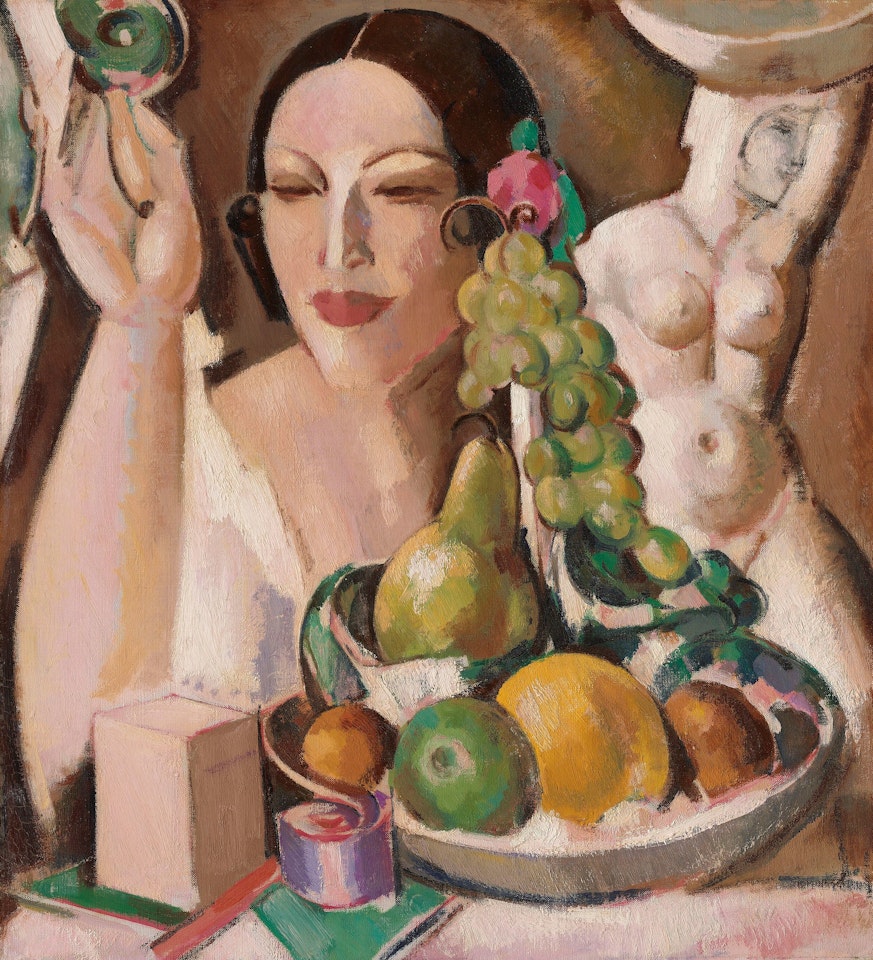 The Pink Box; a Portrait of Margaret Morris by John Duncan Fergusson
