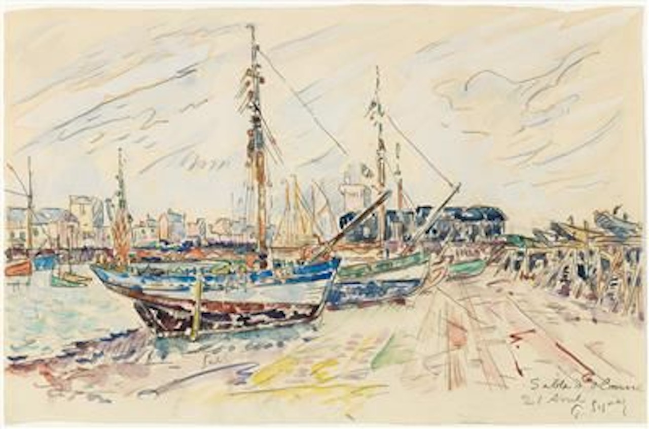 Sables d’Olonne by Paul Signac