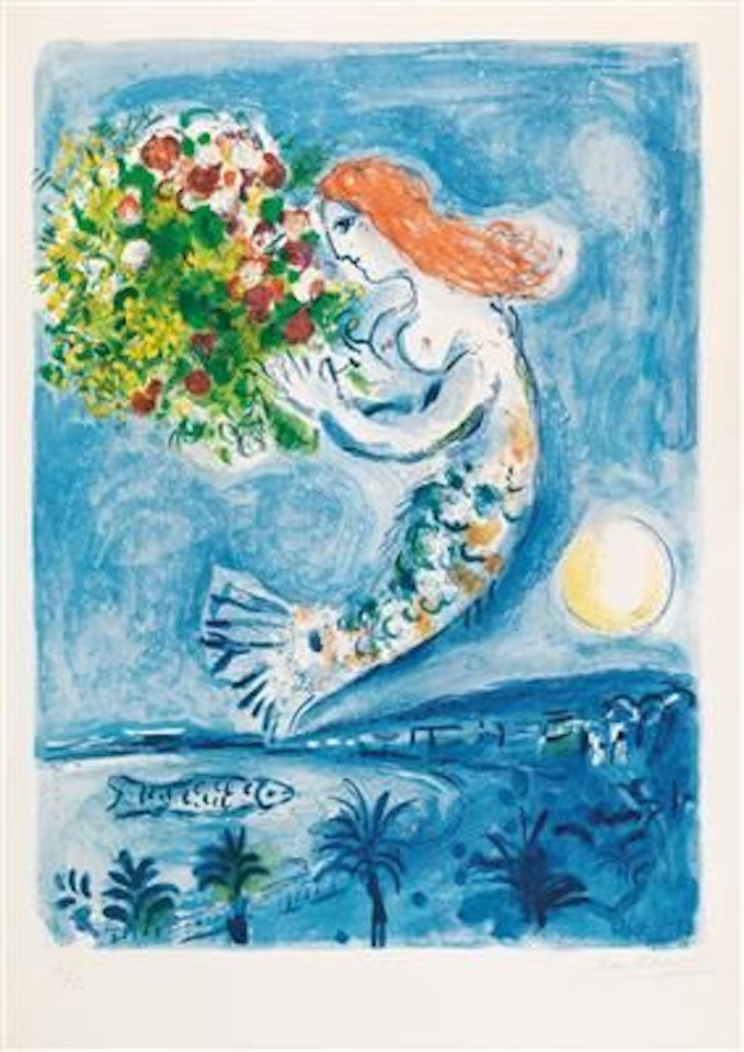 “La Baie des Anges” by Marc Chagall