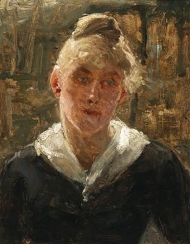 Portrait of a woman by Broncia Koller-Pinell