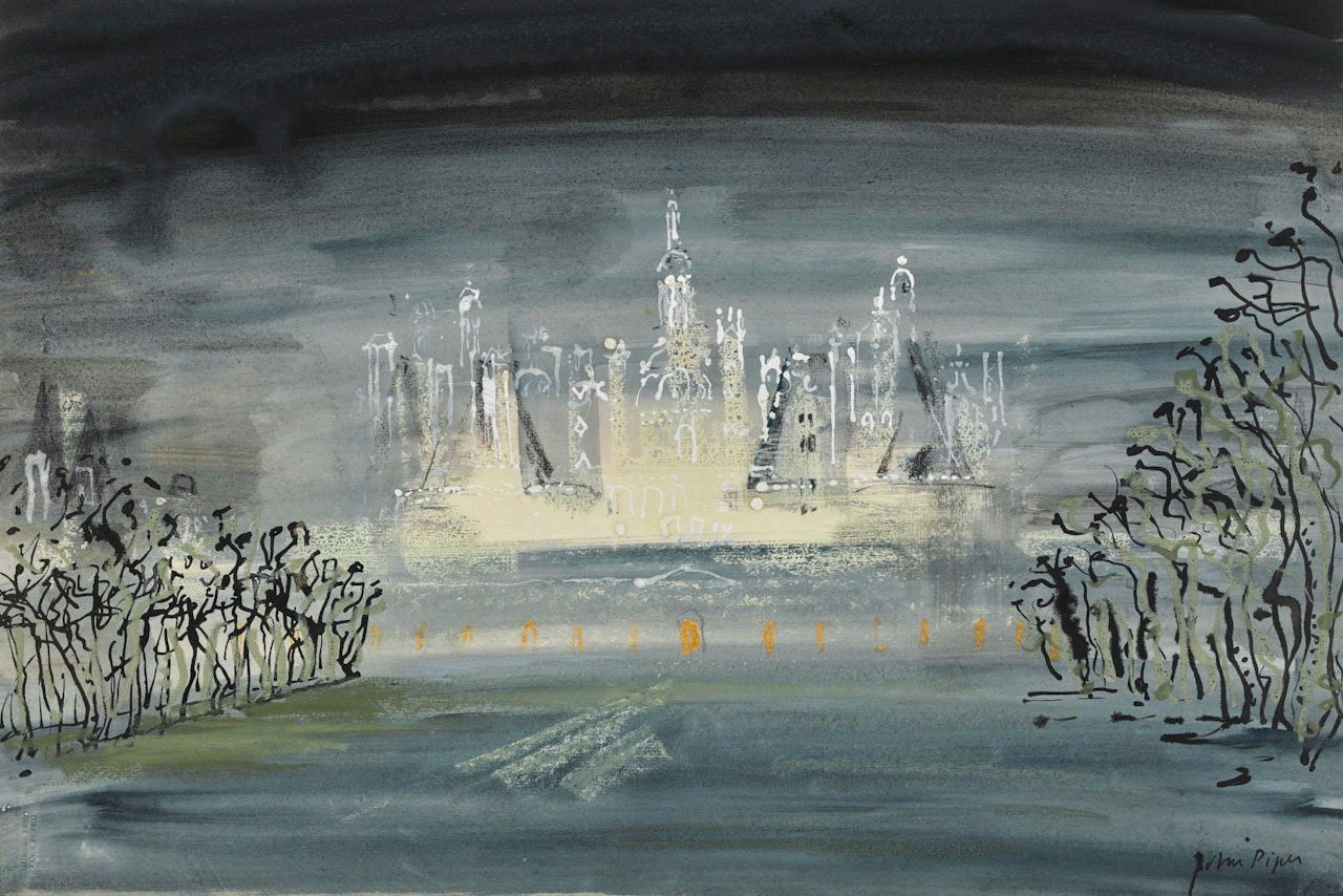 CHÂTEAU DE CHAMBORD by John Piper