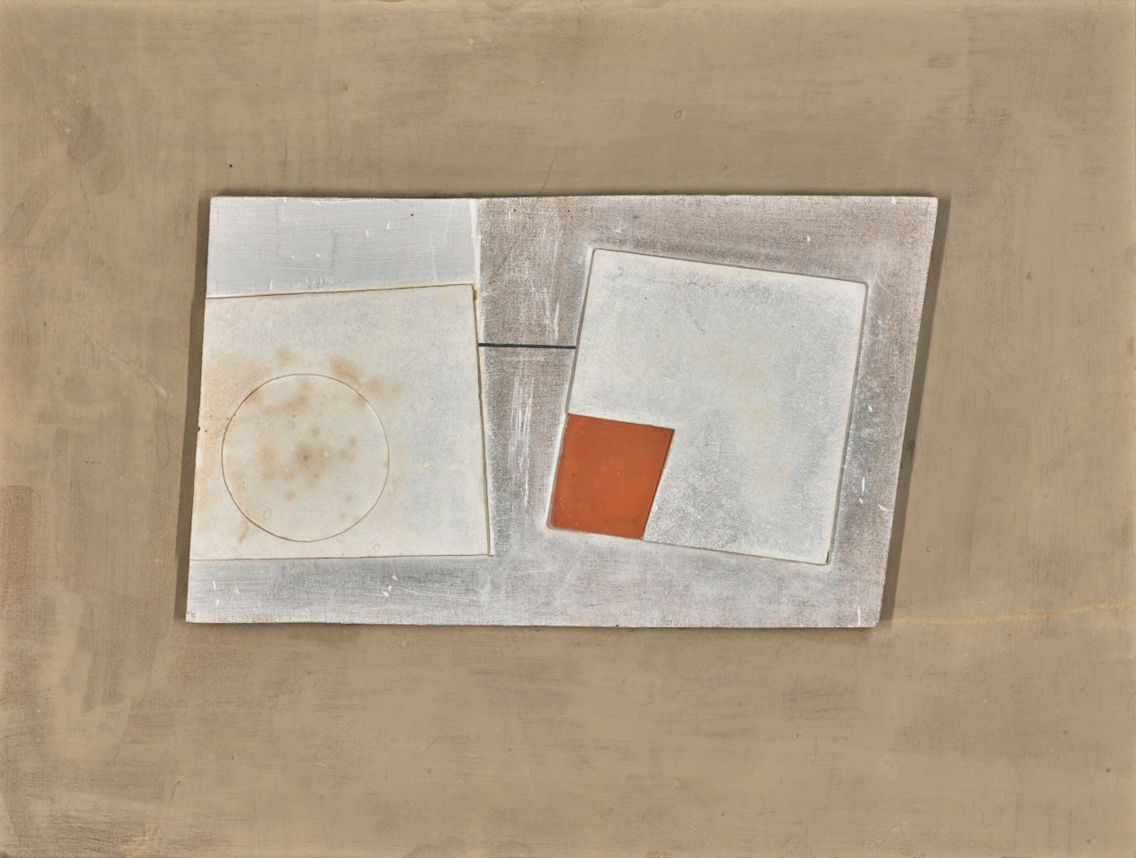 DEC 63 (XMAS RELIEF) by Ben Nicholson, O.M.