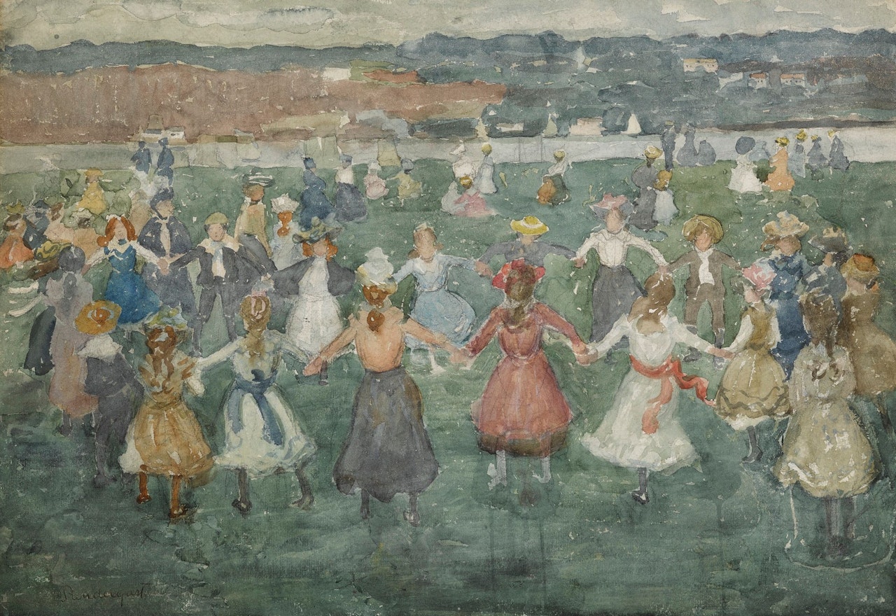 MAY DAY by Maurice Prendergast