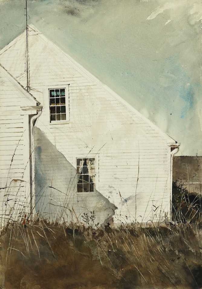 THE JAMES PLACE by Andrew Wyeth