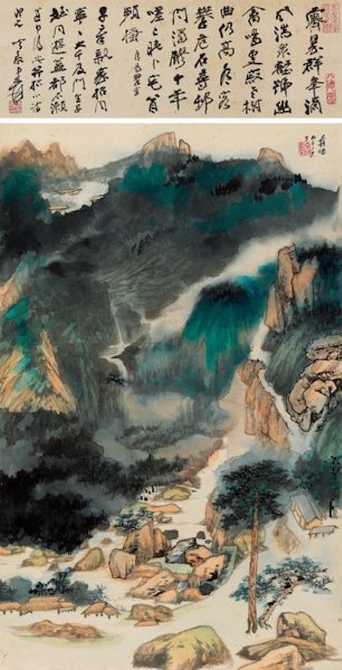 Yidu Journey by Zhang Daqian
