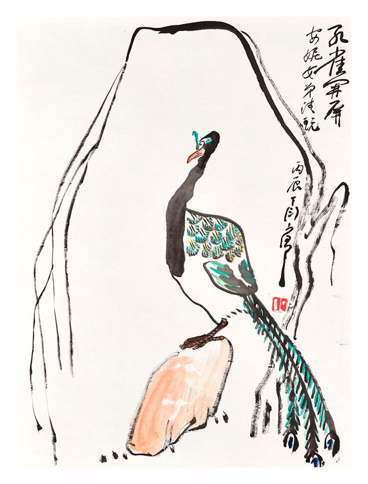 Peacock by Ding Yanyong