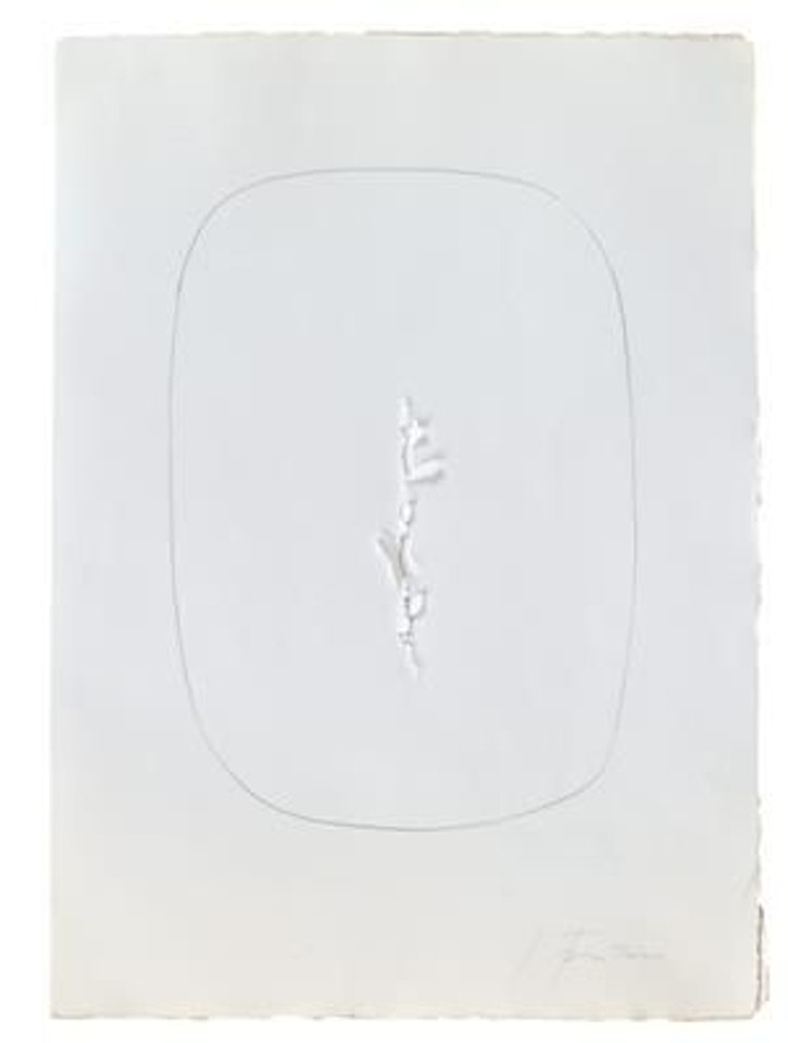 Concetto spaziale by Lucio Fontana