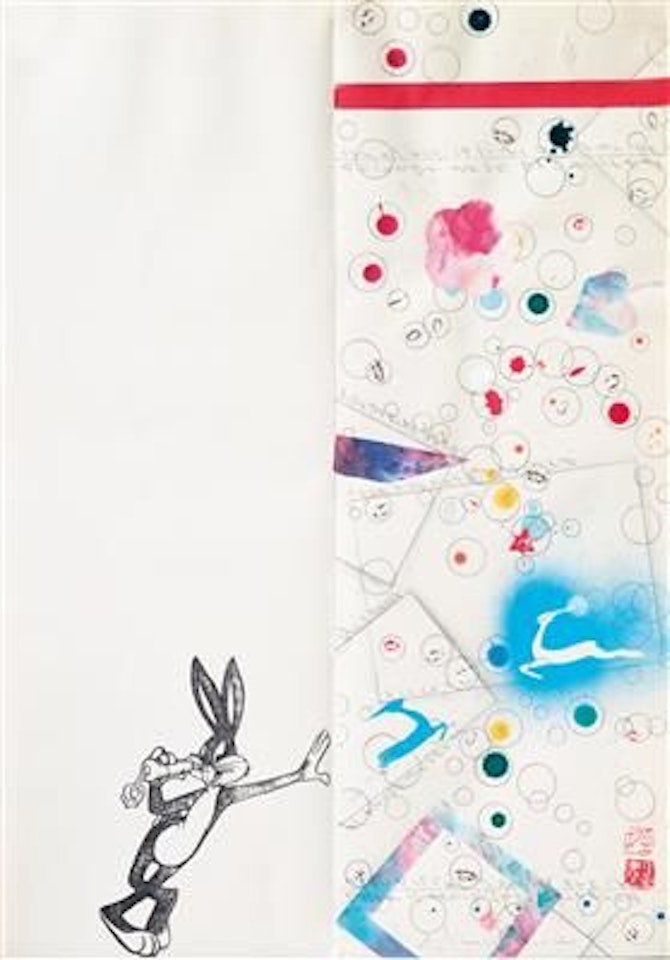 Bugs Bunny by Alighiero Boetti
