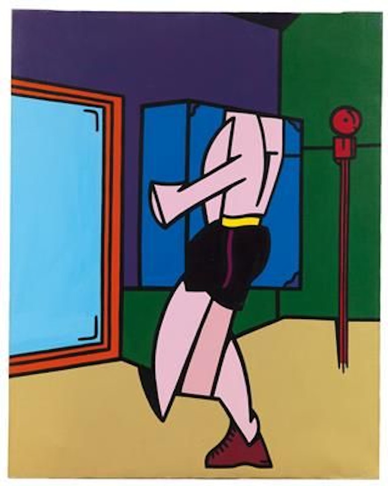 La palestra by Valerio Adami