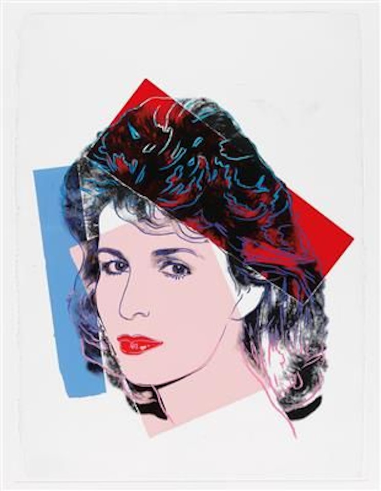 Sally Quinn by Andy Warhol