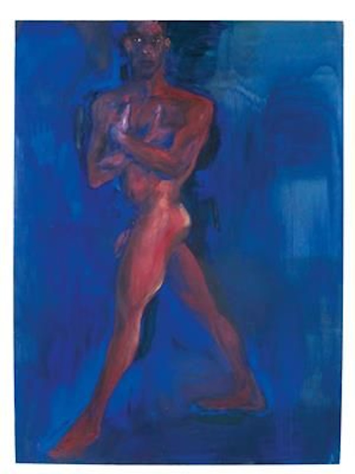 Male Figure by Rainer Fetting