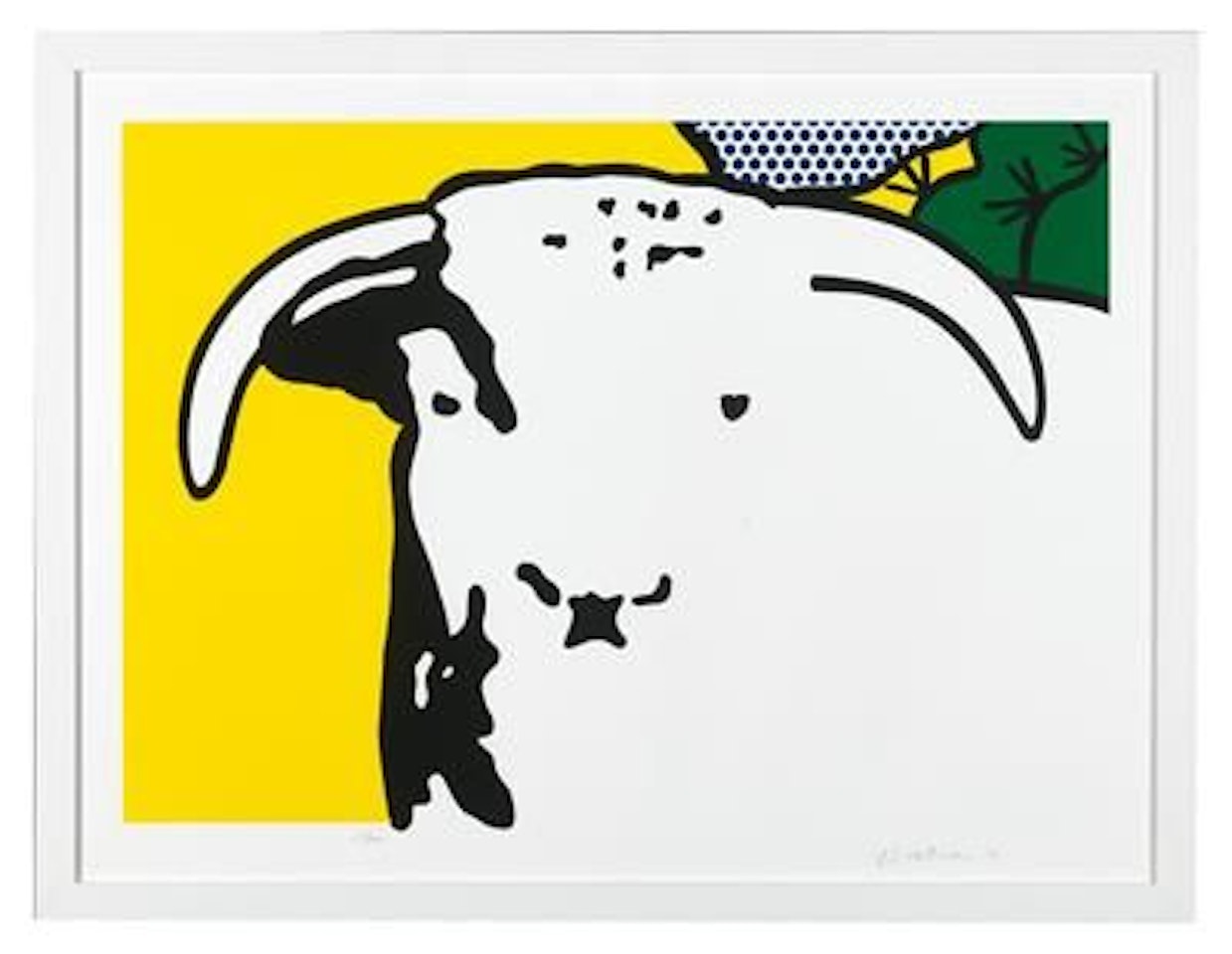 Bull Head I-III by Roy Lichtenstein