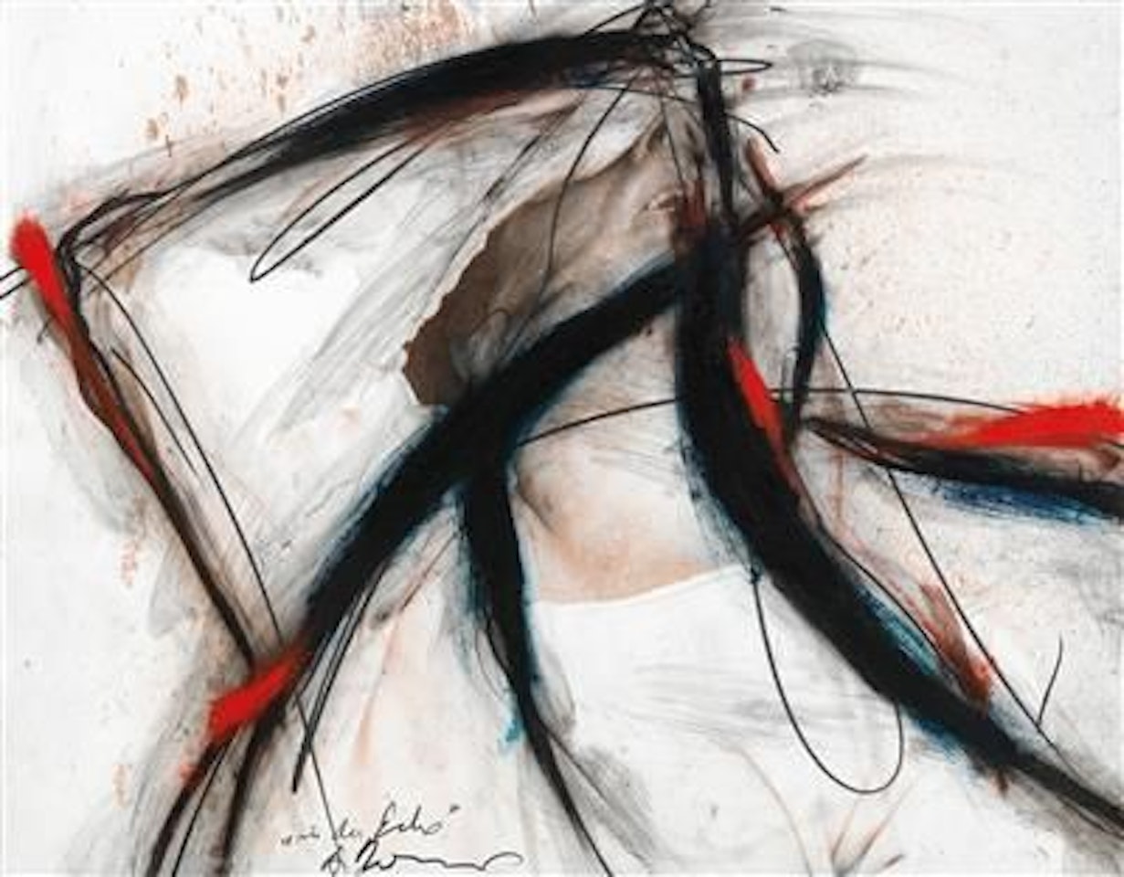 “in der Ecke” by Arnulf Rainer