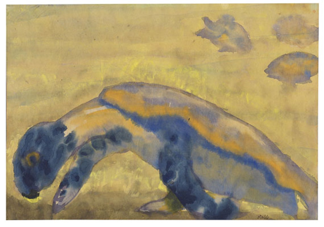 Riesenschildkröte by Emil Nolde