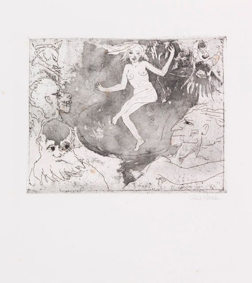 Der Tod als Tänzerin by Emil Nolde