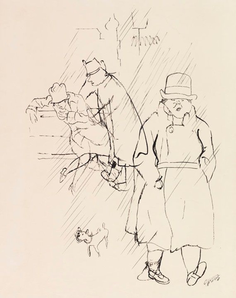Nachhause by George Grosz