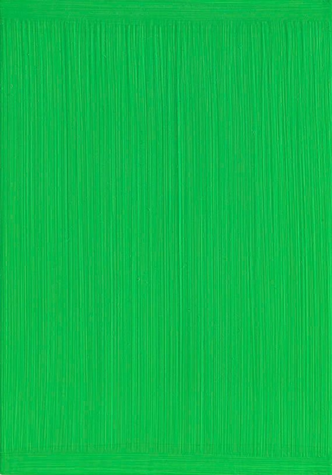 An Meine Grüne Seite B 07-21 by Imi Knoebel