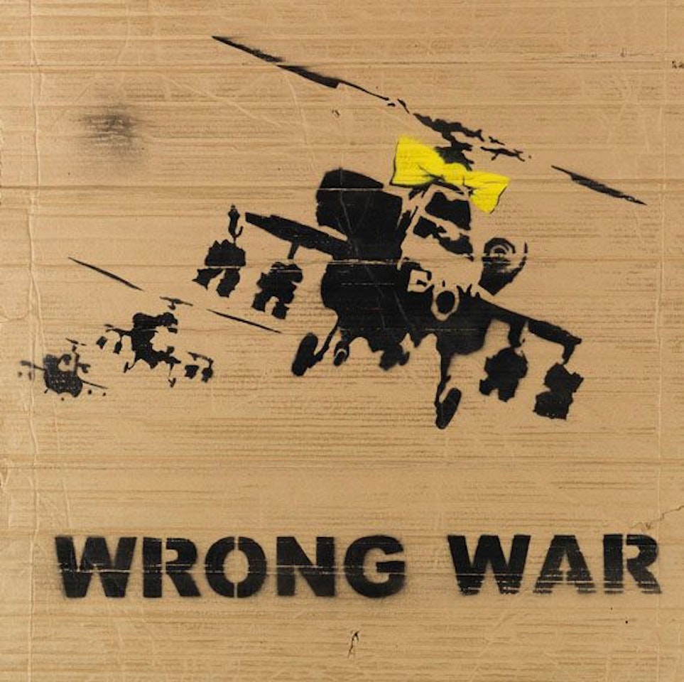 Stop the War by Banksy