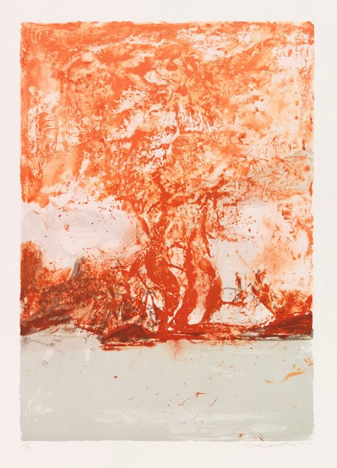 Ohne Titel by Zao Wou-Ki