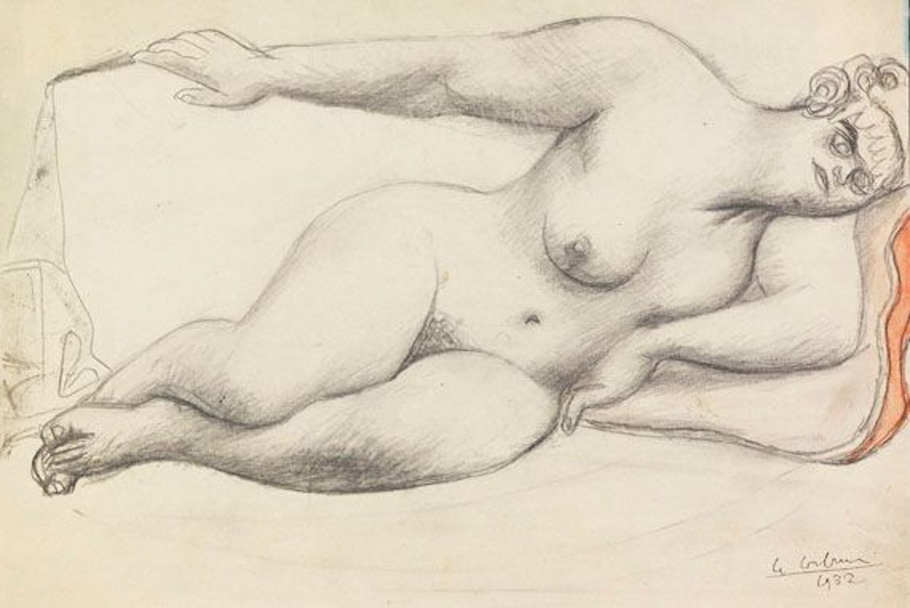 Nu couchée by Le Corbusier