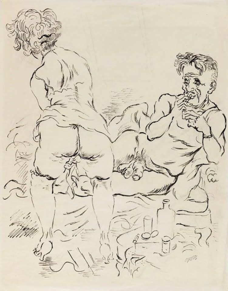 Paar by George Grosz