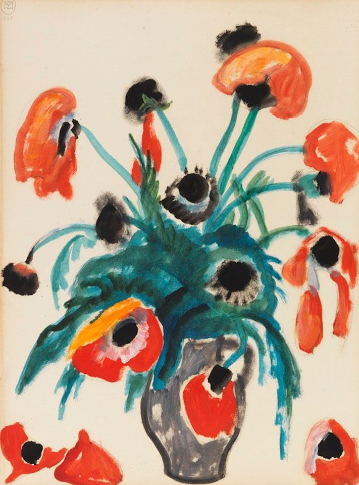 Verblühender Mohn by Gabriele Münter
