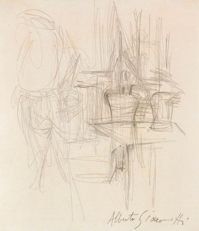 Intérieur by Alberto Giacometti